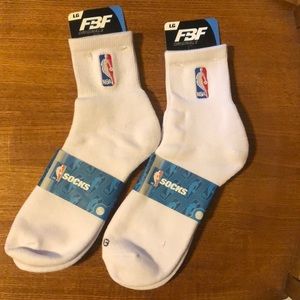NBA Quarter Socks, 2 pairs.